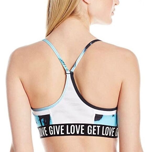 Betsey Johnson Sports Bra Or Bikini Swim Top Size Small - Picture 2 of 5